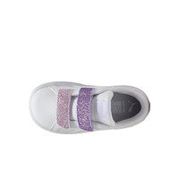 Puma zapatilla multideporte bebe Puma Smash 3.0 L Glitter Velcro V Inf vista superior