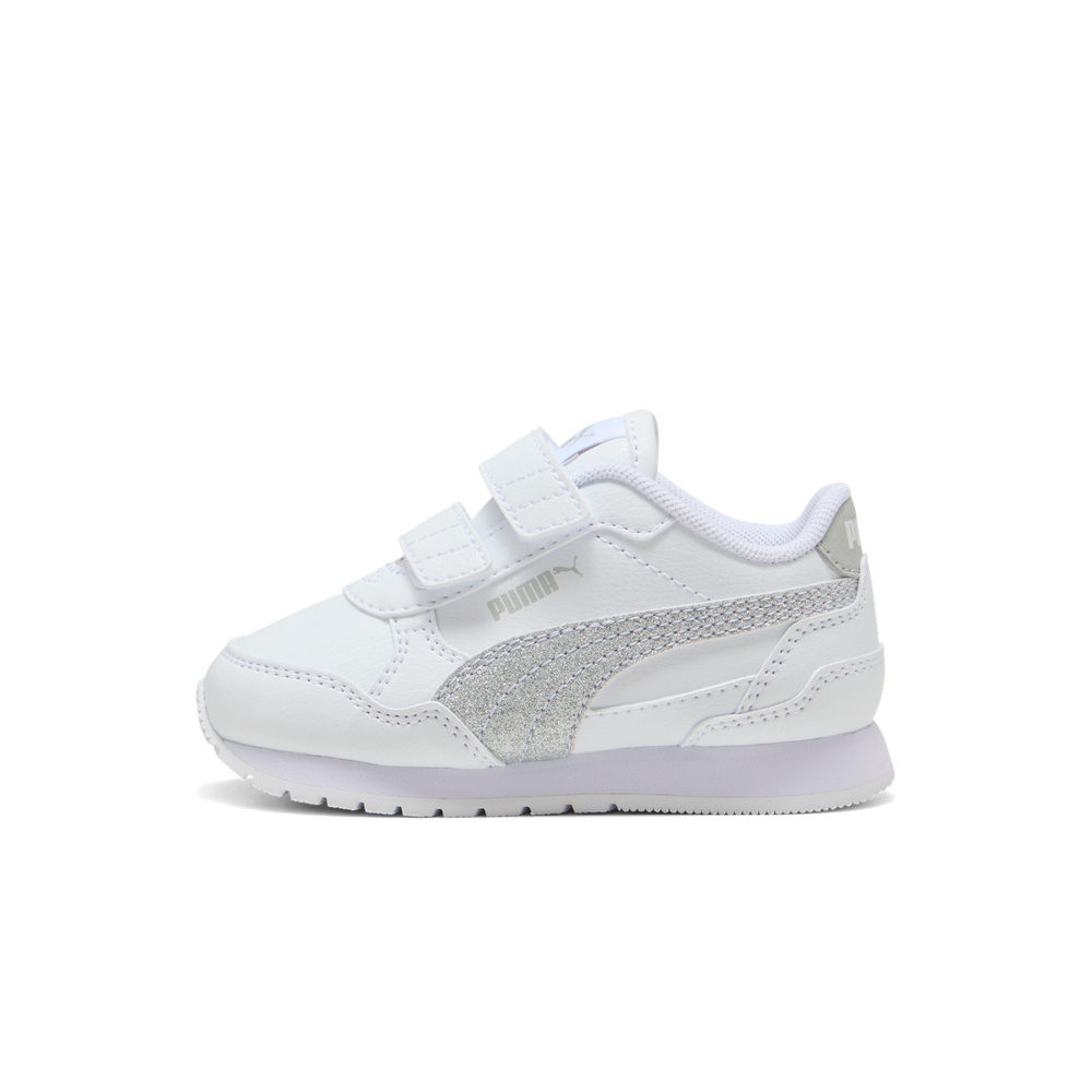 Puma zapatilla multideporte bebe ST Runner v4 SL Glit lateral exterior