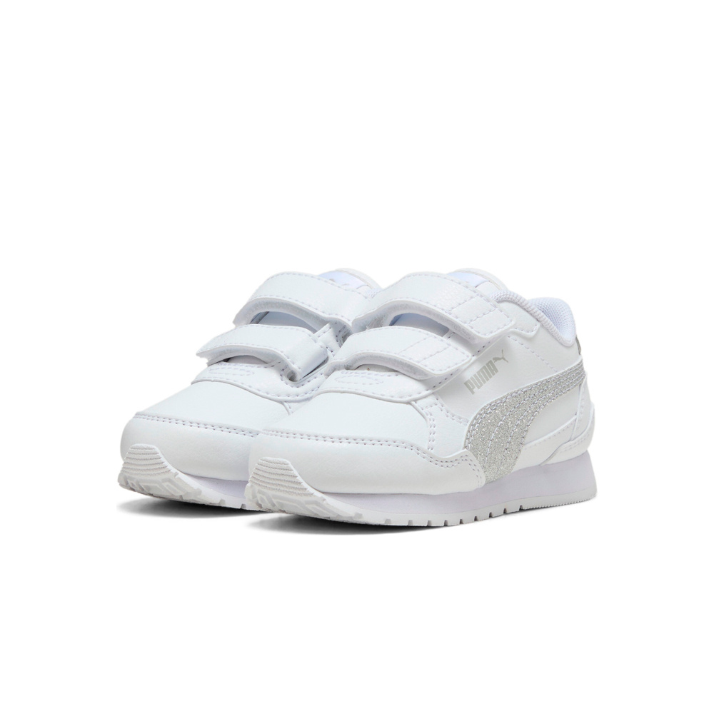 Puma zapatilla multideporte bebe ST Runner v4 SL Glit lateral interior