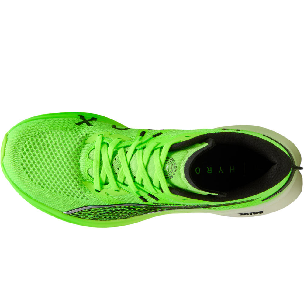 Puma zapatilla running hombre Deviate NITRO 3 HYROX vista superior