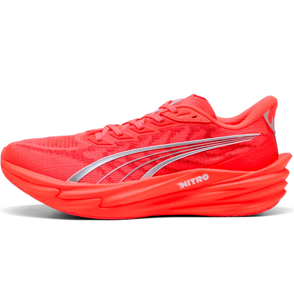 Puma zapatilla running hombre Deviate NITRO 4 lateral exterior