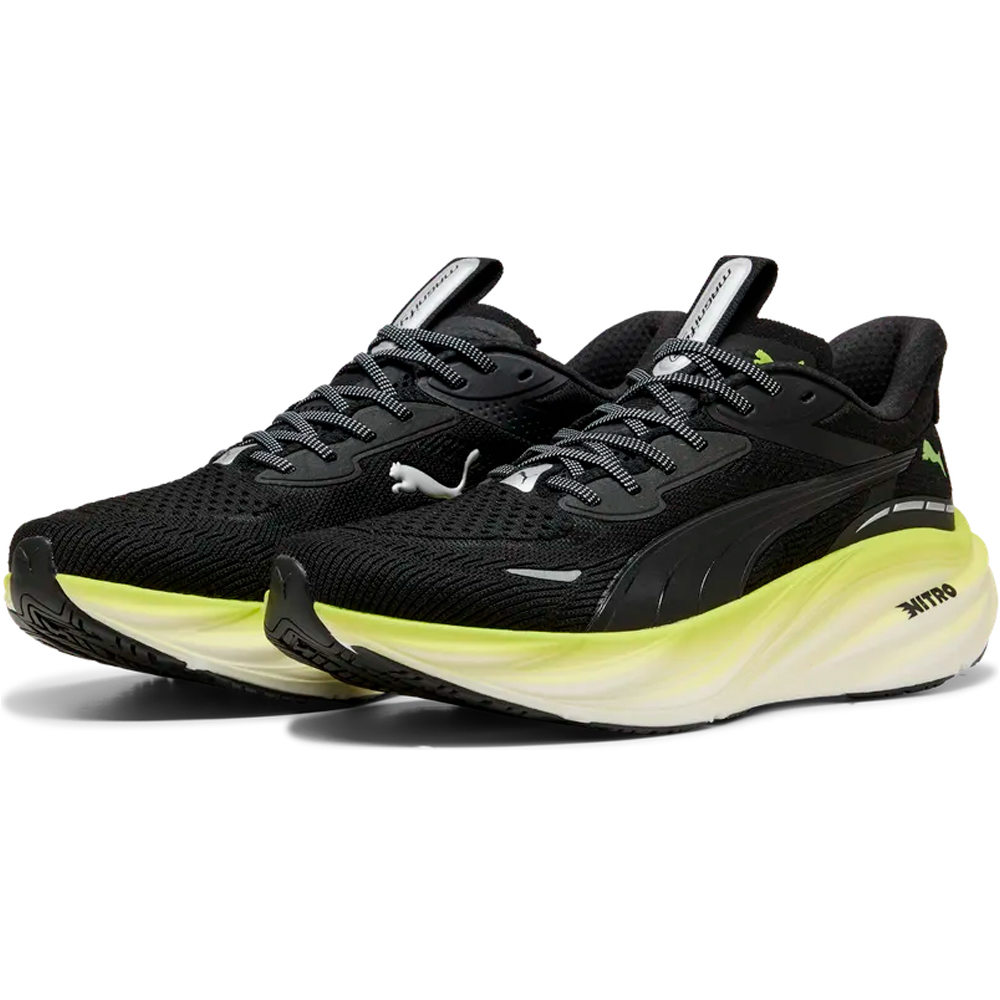 Puma zapatilla running hombre Magnify NITRO 3 lateral interior