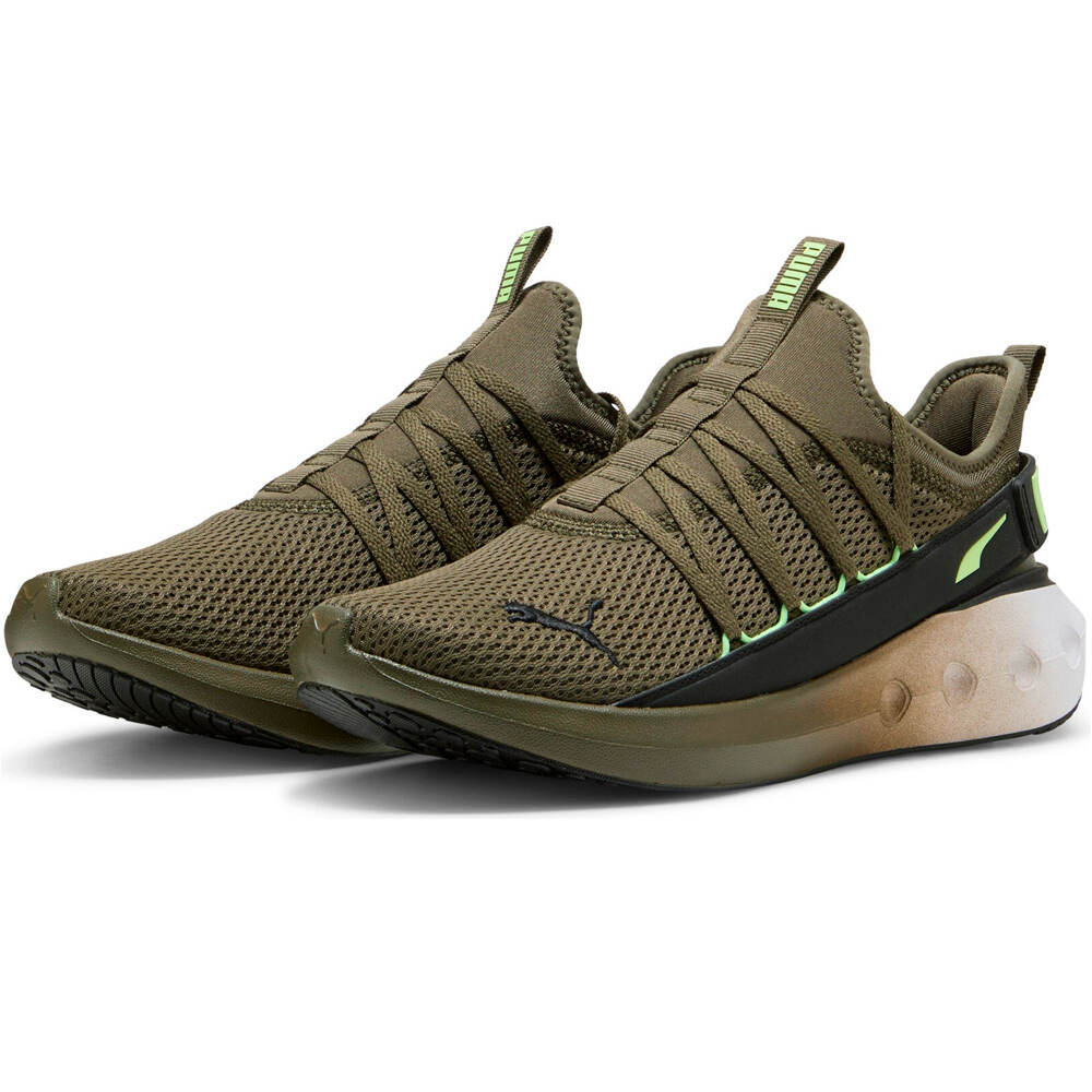 Puma zapatilla running hombre Softride Carson Fres lateral interior