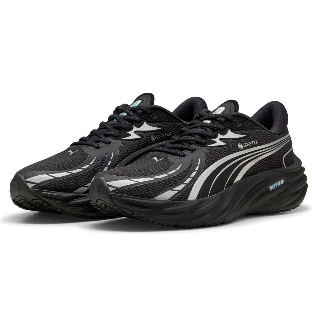 Puma zapatilla running hombre Velocity NITRO 4 GTX lateral interior