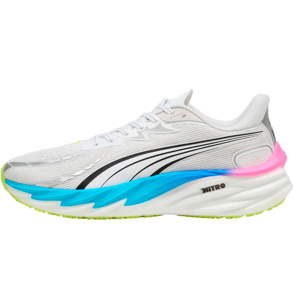 Puma zapatilla running hombre Velocity NITRO 4 lateral exterior
