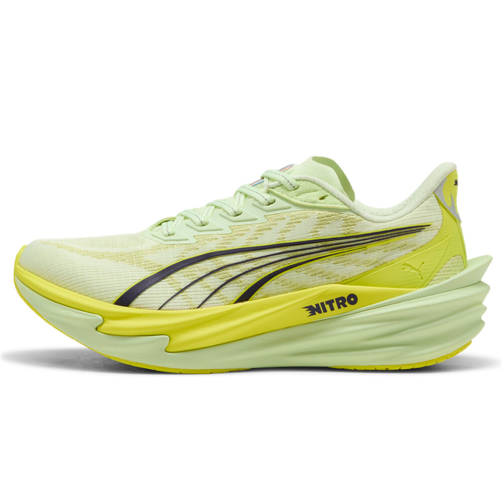 Puma zapatilla running mujer Deviate NITRO 4 Wns lateral exterior
