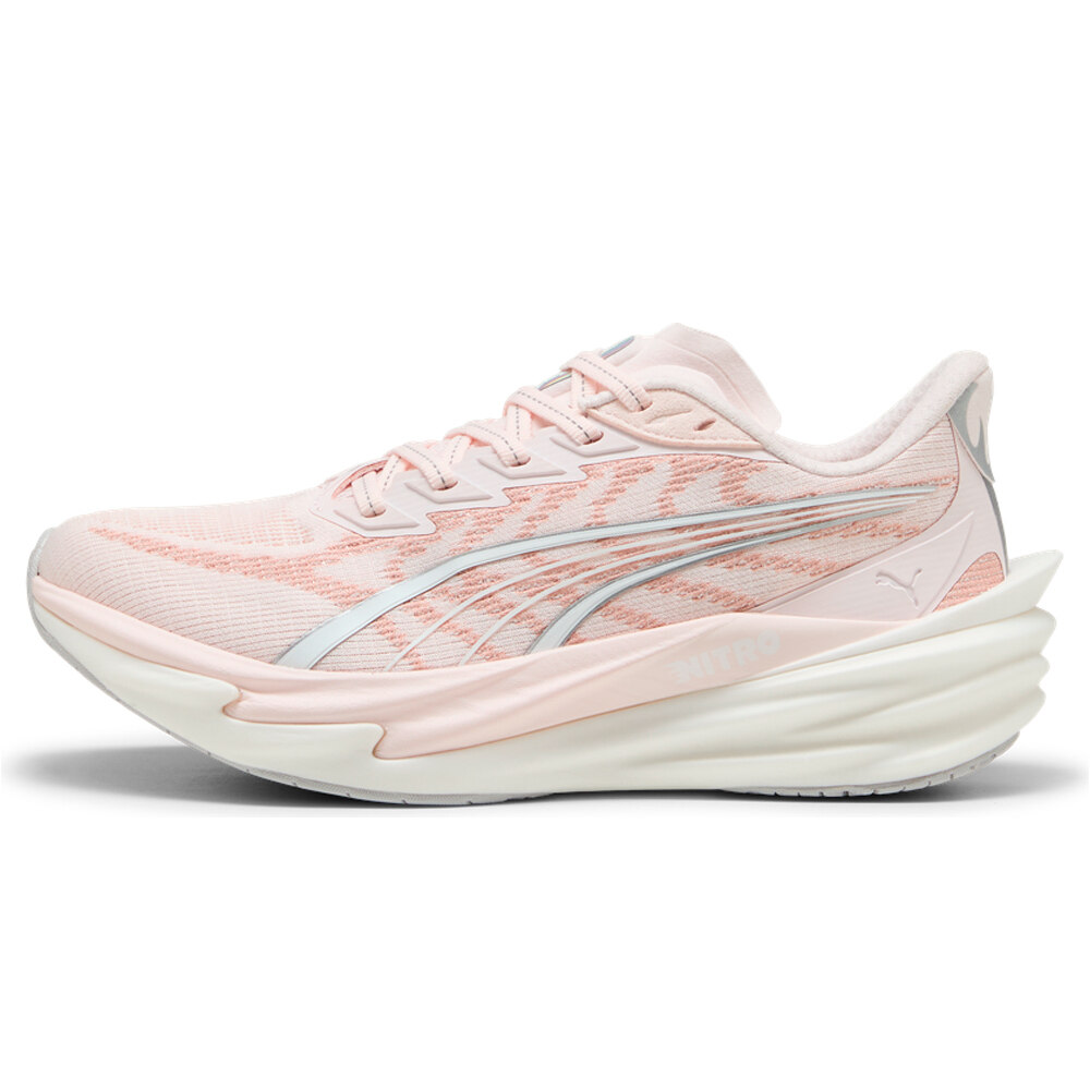 Puma zapatilla running mujer Deviate NITRO 4 Wns lateral exterior