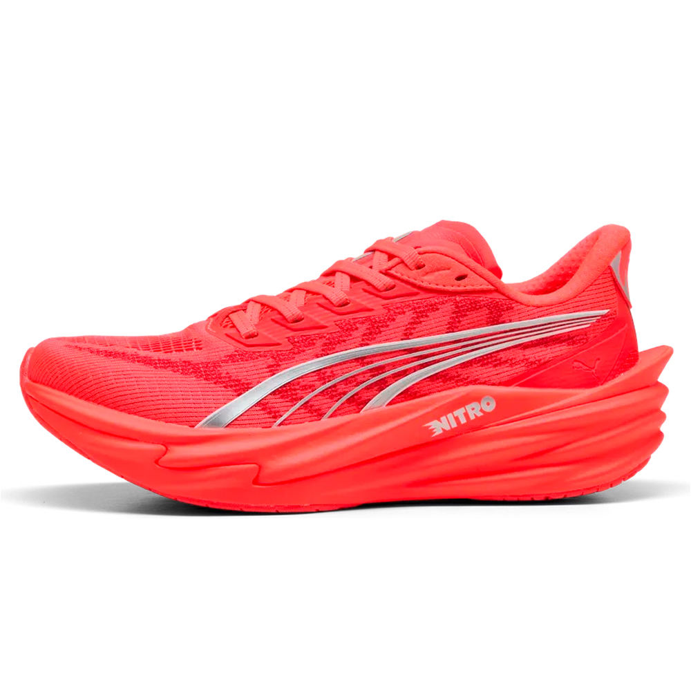 Puma zapatilla running mujer Deviate NITRO 4 Wns lateral exterior
