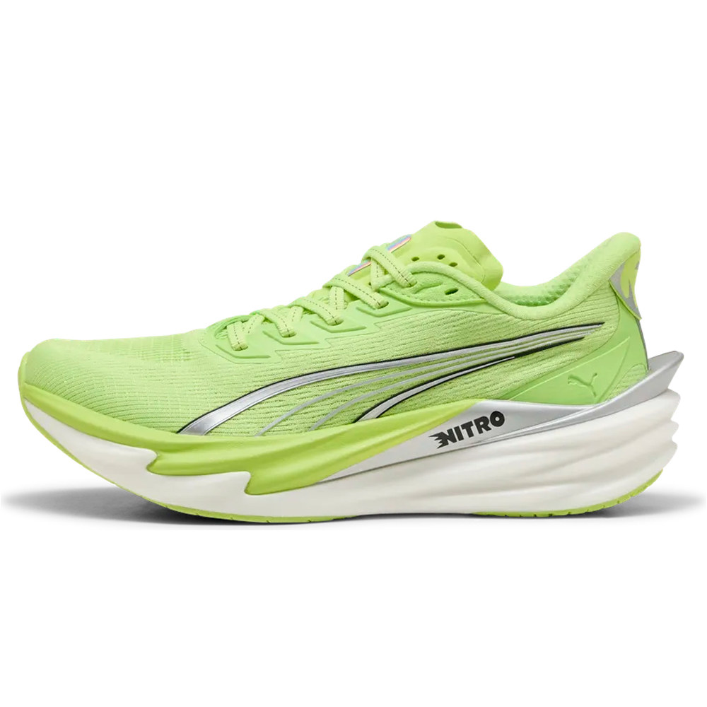 Puma zapatilla running mujer Deviate NITRO 4 Wns lateral exterior