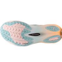 Puma zapatilla running mujer DEVIATE NITRO BEIGE puntera