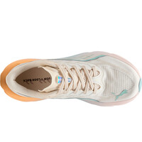 Puma zapatilla running mujer DEVIATE NITRO BEIGE vista trasera