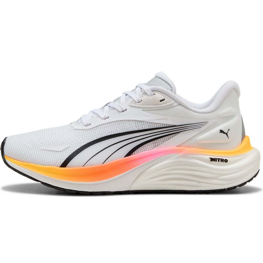 Puma zapatilla running mujer Electrify NITRO 4 Wn lateral exterior
