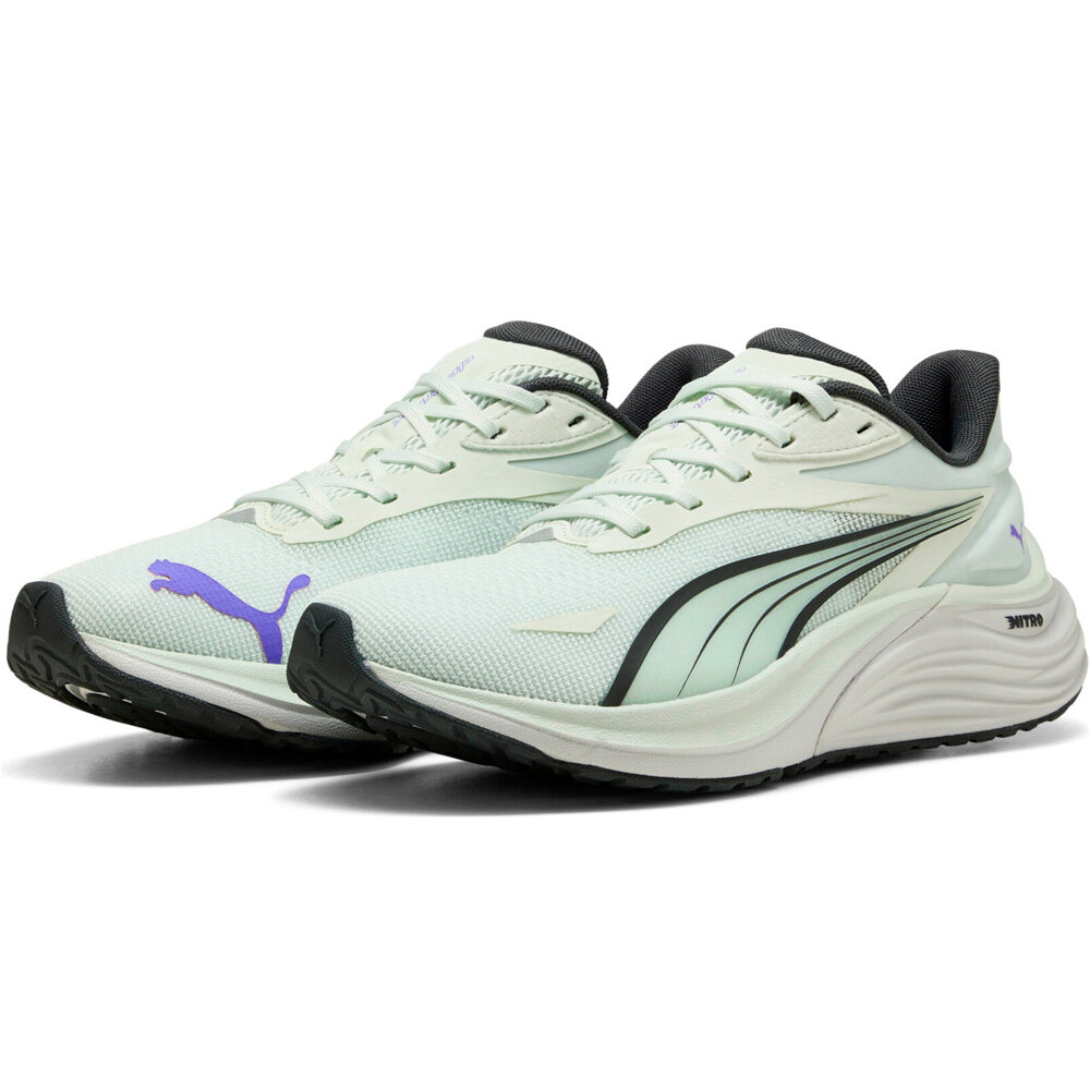 Puma zapatilla running mujer Electrify NITRO 4 Wn lateral interior