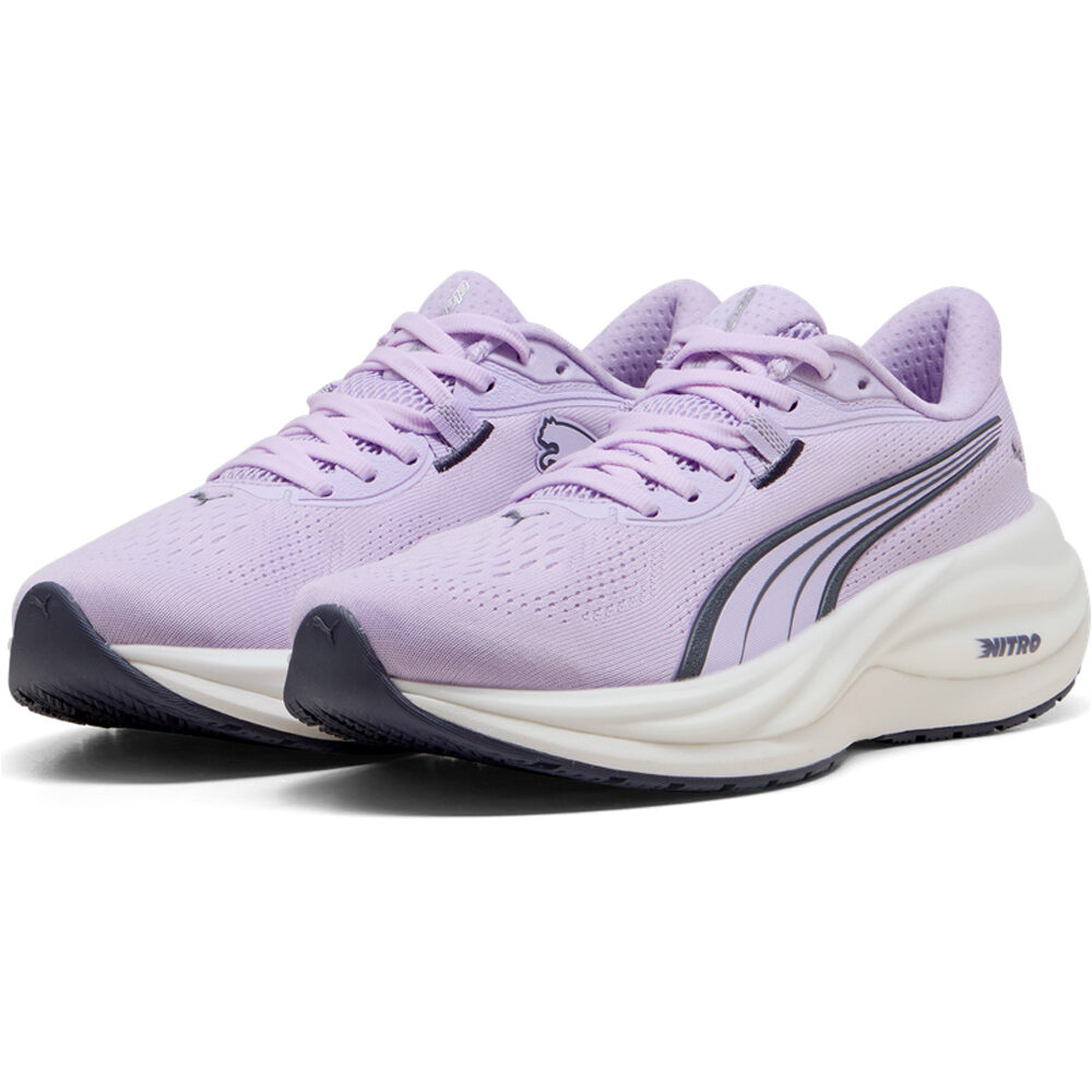 Puma zapatilla running mujer Electrify NITRO 5 Wn lateral interior