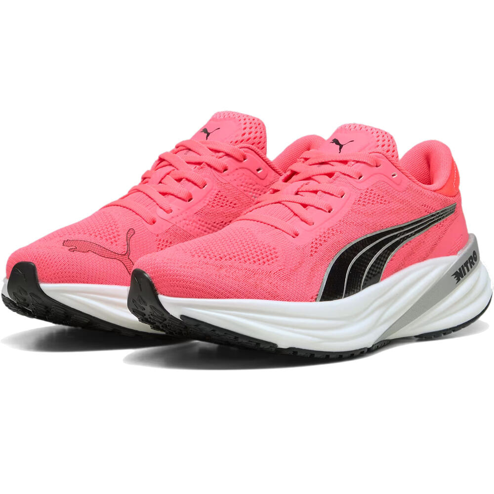 Puma zapatilla running mujer Magnify NITRO 2 FADE lateral interior