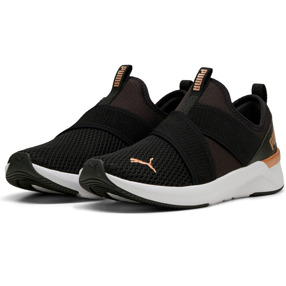 Puma zapatilla running mujer Softride Harli Slip lateral interior