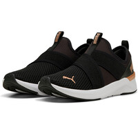 Puma zapatilla running mujer Softride Harli Slip lateral interior