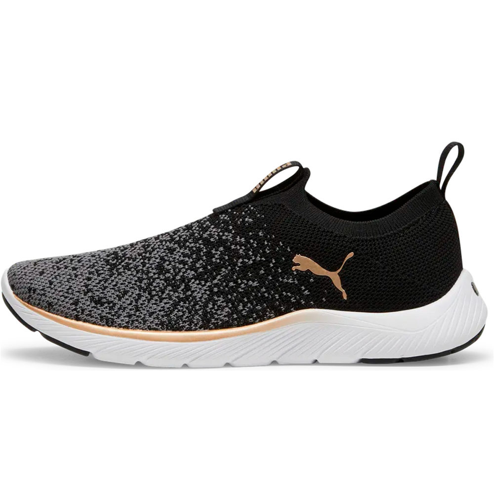Puma zapatilla running mujer Softride Remi Slip-o lateral exterior