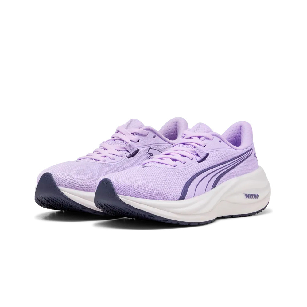 Puma zapatilla running niño Electrify Nitro 5 Jr vista trasera