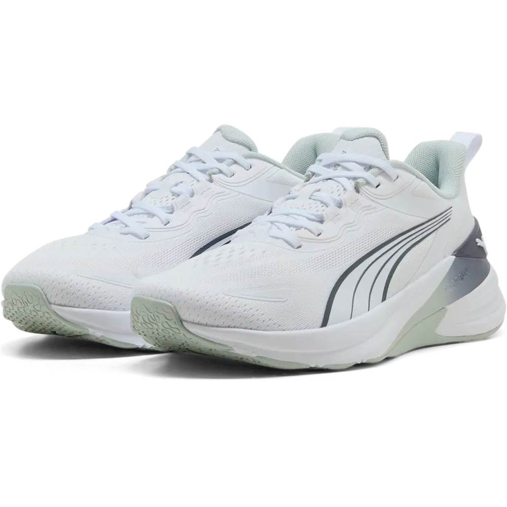 Puma zapatillas fitness mujer ACTION PRO TR WMNS BLMINT lateral interior