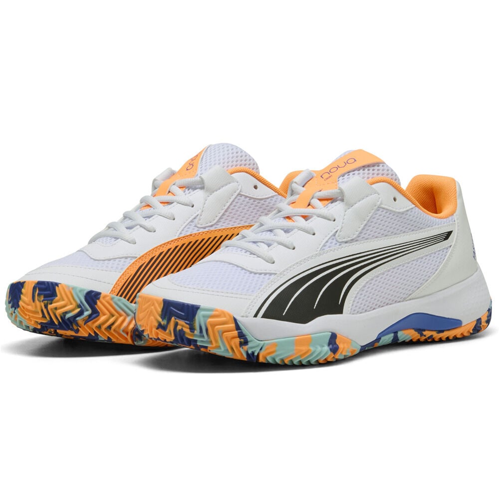 Puma Zapatillas Padel Hombre NOVA COURT BLNA lateral interior