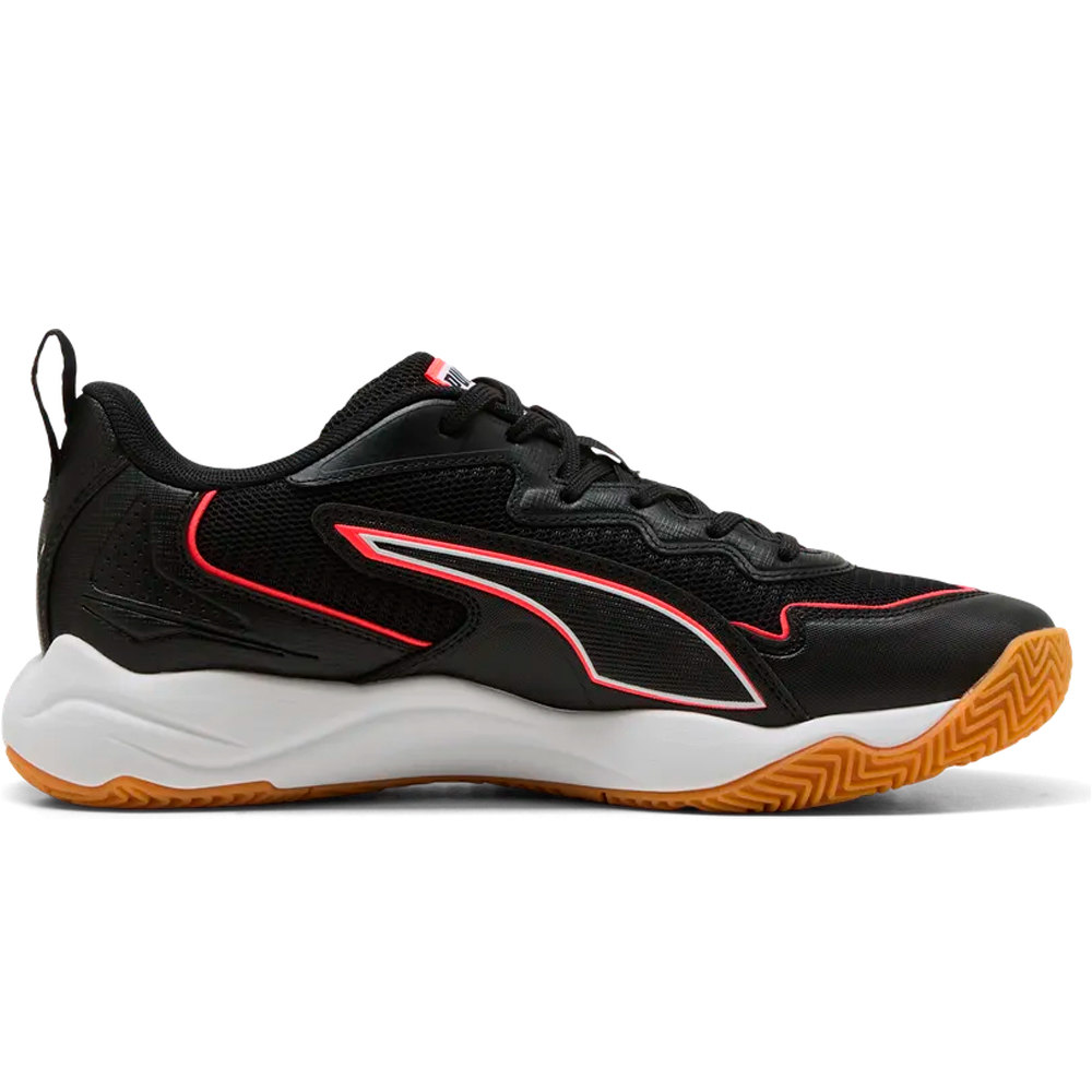 Puma Zapatillas Padel Hombre SOLARFLASH 4 NERO puntera