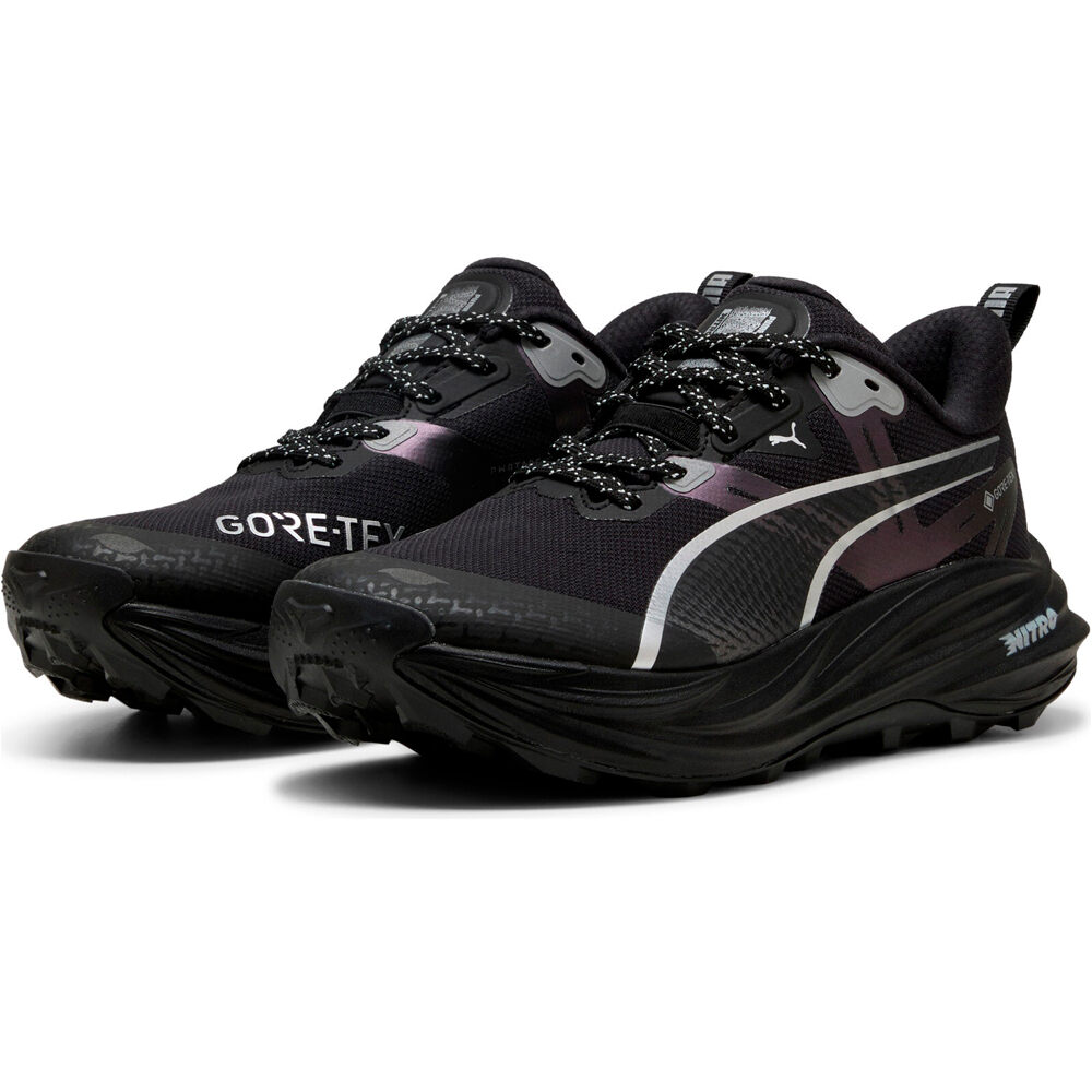 Puma zapatillas trail mujer Voyage NITRO 4 GTX W lateral interior