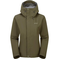 Rab chaqueta impermeable mujer Downpour Jacket Wmns vista frontal