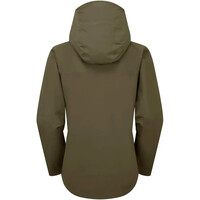 Rab chaqueta impermeable mujer Downpour Jacket Wmns vista trasera