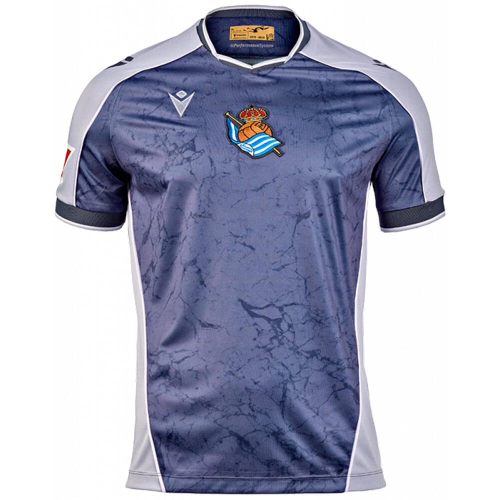 Real Sociedad camiseta de fútbol oficiales niño R.SOCIEDAD 26 A JSY Y vista frontal