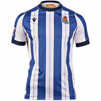 Real Sociedad camiseta de fútbol oficiales niño R.SOCIEDAD 26 H JSY Y vista frontal