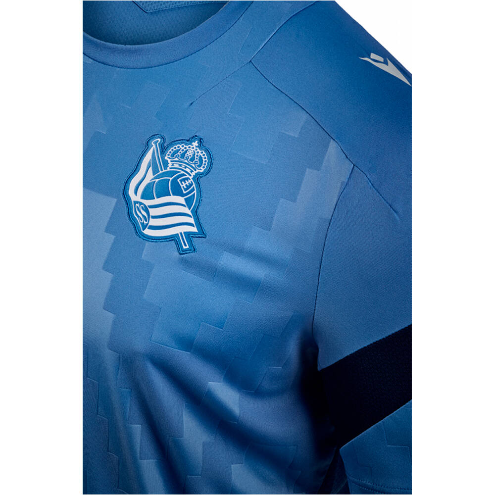 Real Sociedad camiseta entrenamiento niño R.SOCIEDAD 26  PLAYER TRNG T-SHIRT SS JR vista detalle
