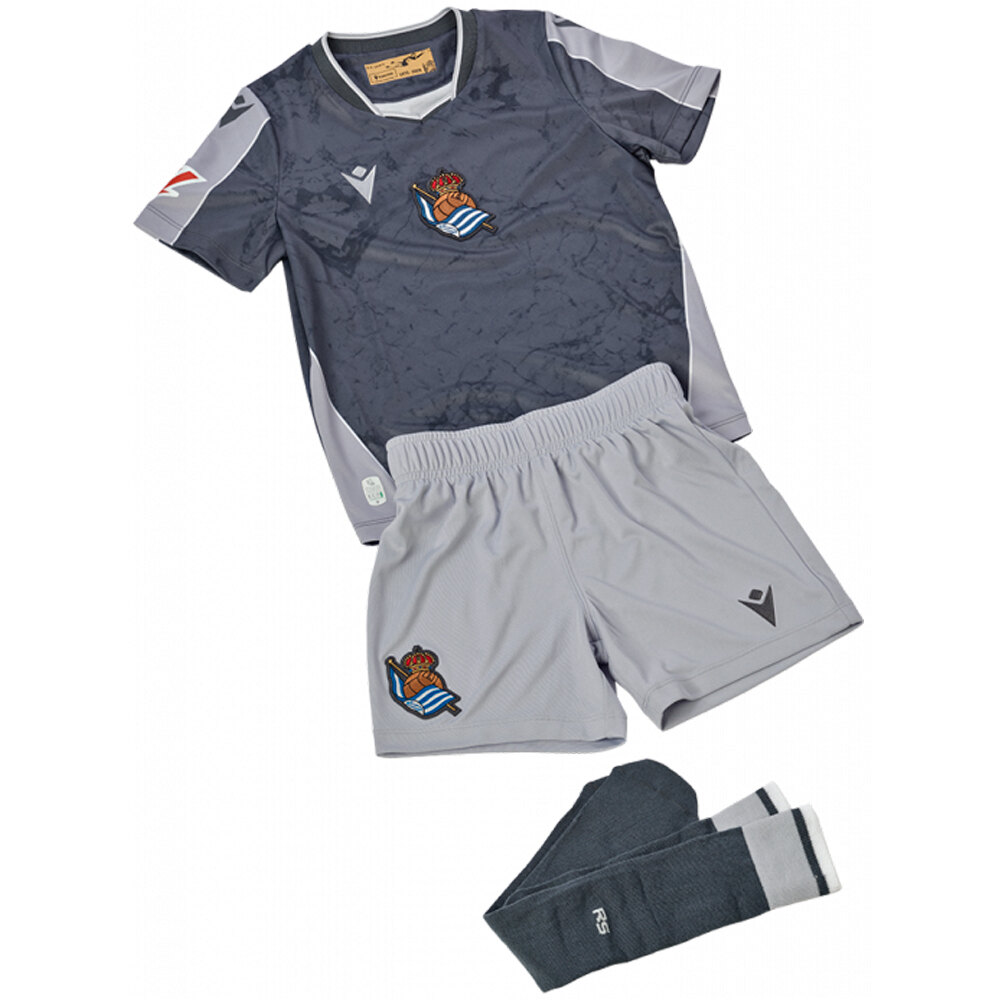 Real Sociedad equipación fútbol niño R.SOCIEDAD 26 A MINI vista frontal