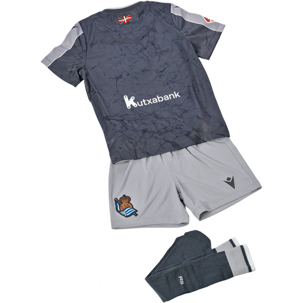 Real Sociedad equipación fútbol niño R.SOCIEDAD 26 A MINI vista trasera