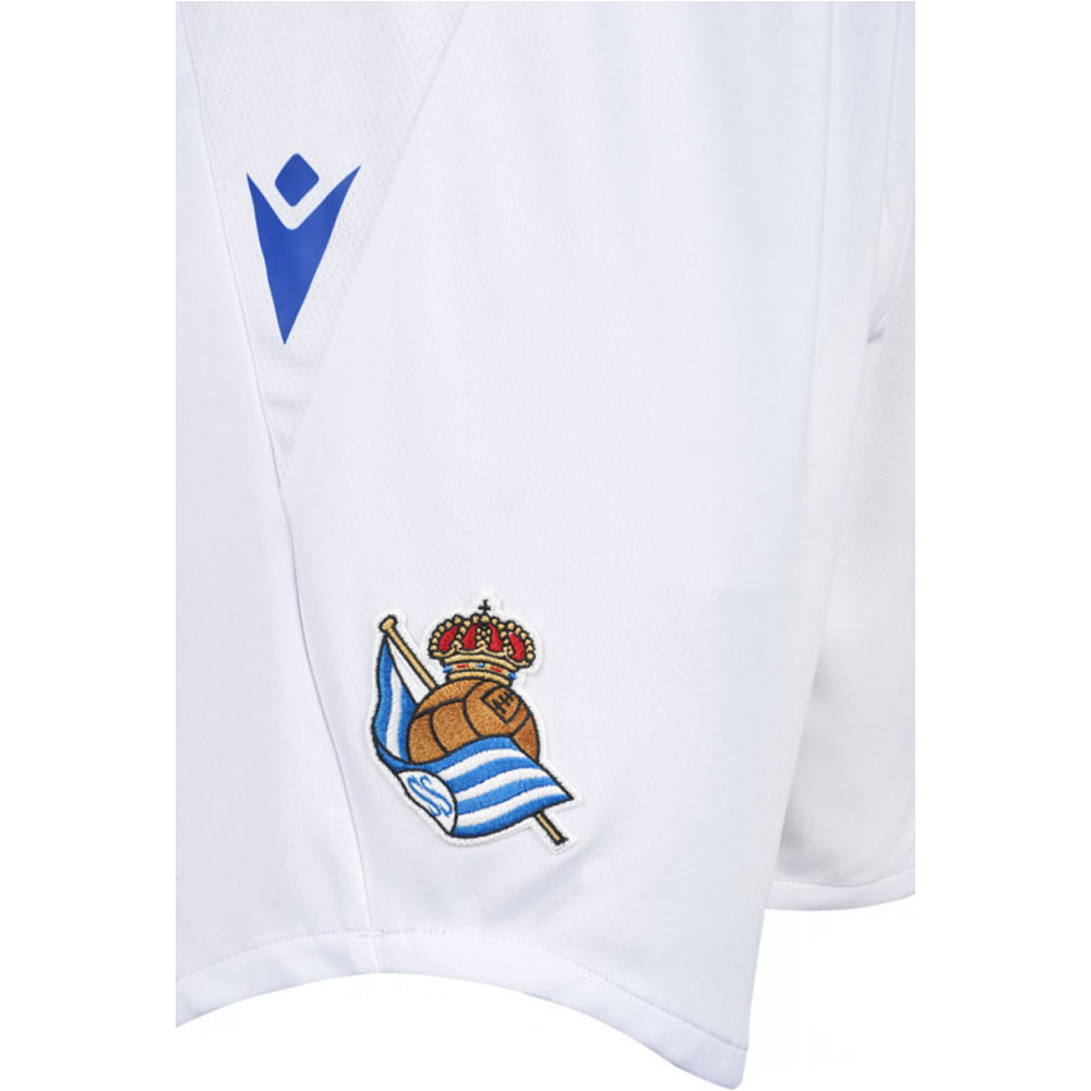 Real Sociedad pantalones fútbol oficiales R.SOCIEDAD 25 H SHORT vista trasera
