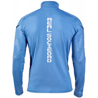 Real Sociedad pantalones fútbol oficiales R.SOCIEDAD 26  PLAYER TRNG 1/4 ZIP TOP SR vista trasera