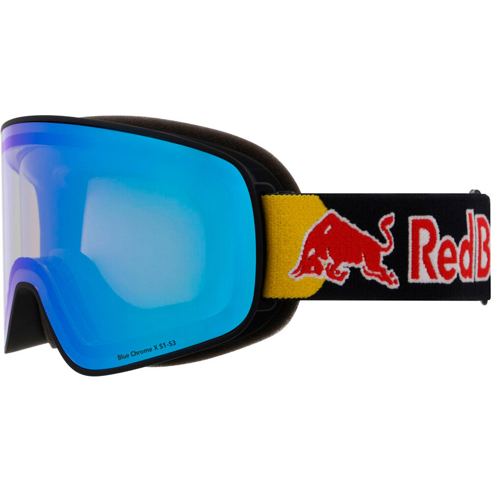 Redbull gafas ventisca RUSH-19BLX RUSH-19BLX MATT BLACK/BLACK vista frontal