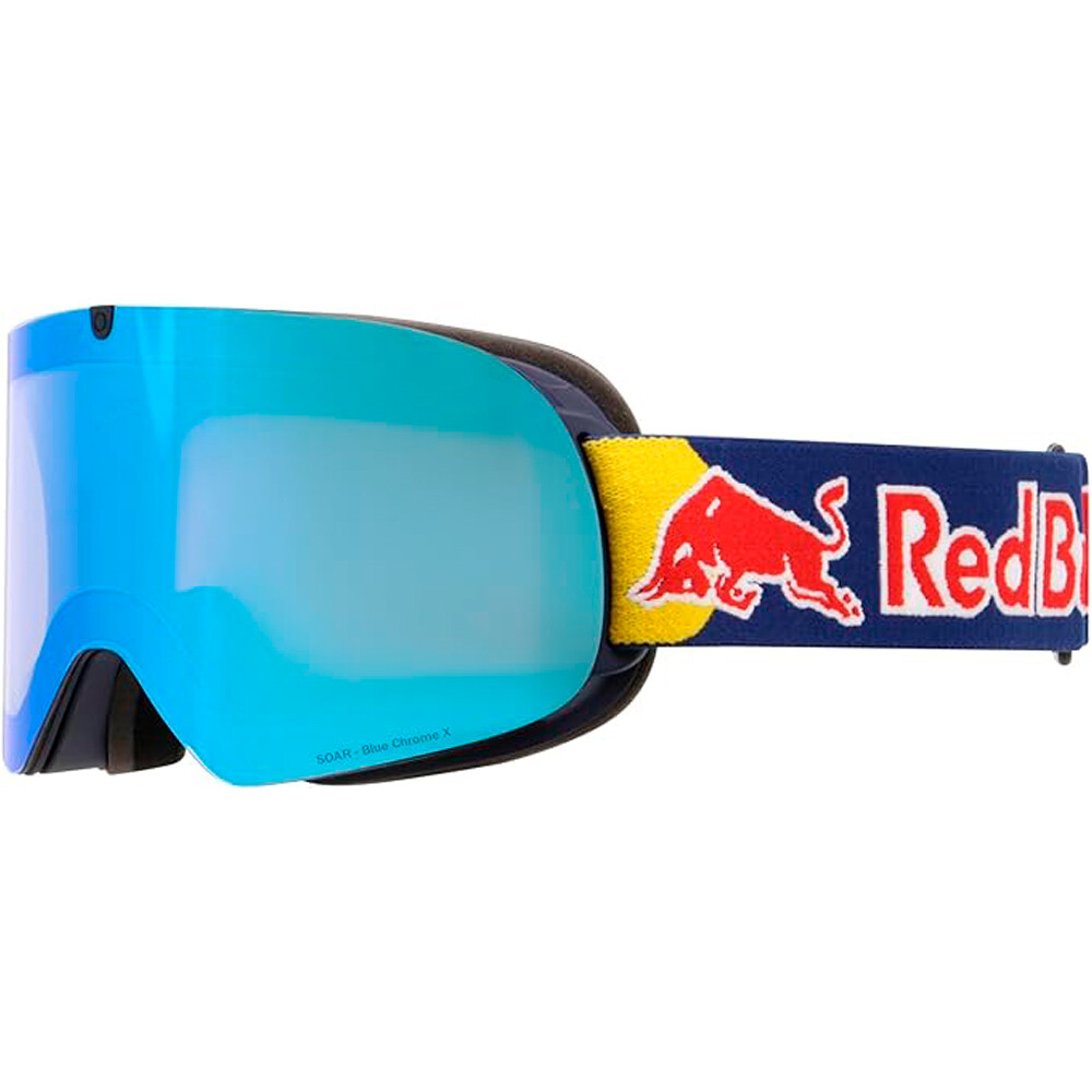 Redbull gafas ventisca SOAR-11BLX PHOTO CAT 1-3 MATT BLUE/BLUE vista frontal