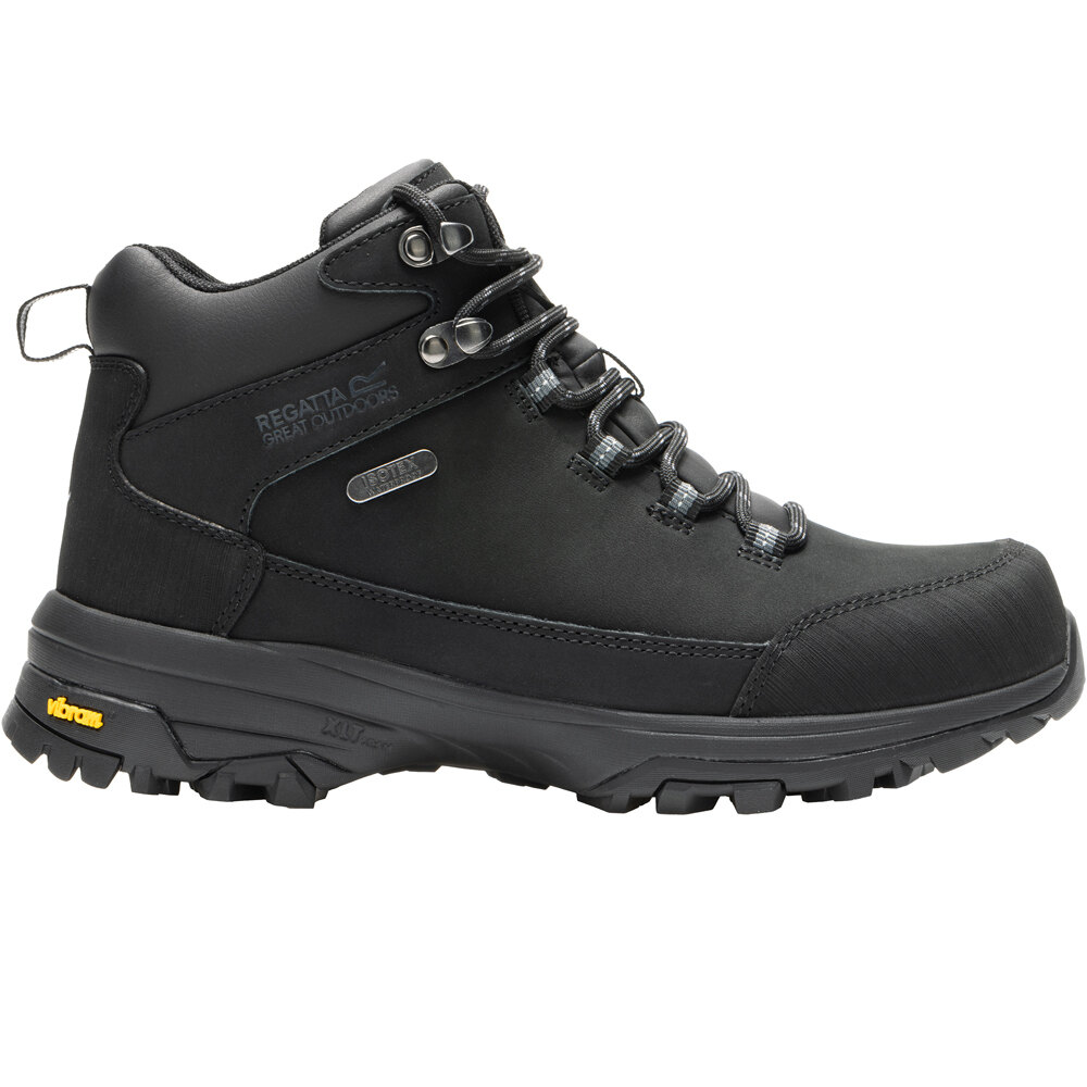 Regatta bota trekking mujer WmsBurrellLtherBt lateral exterior