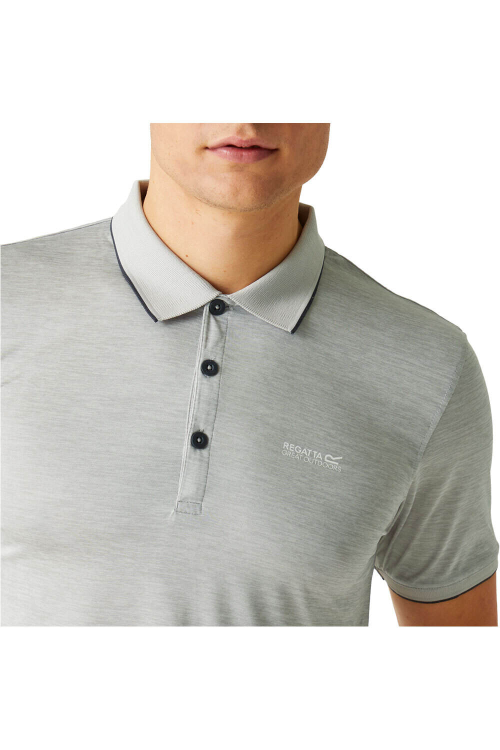 Regatta camiseta montaña manga corta hombre Remex II vista detalle