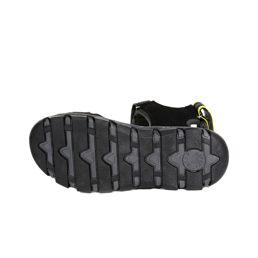 Regatta sandalias trekking niño Kota Drift Jnr GRVE vista superior