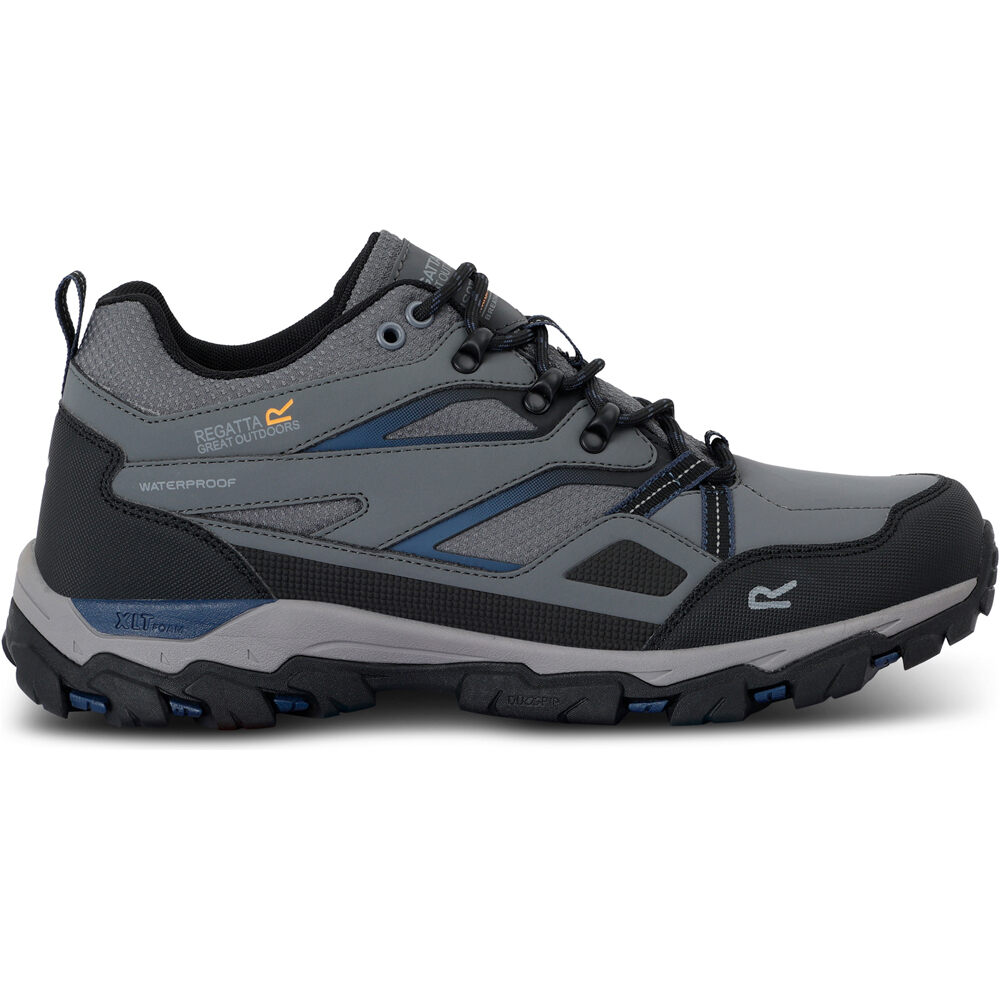 Regatta zapatilla trekking hombre Holcombe 3 Low lateral exterior