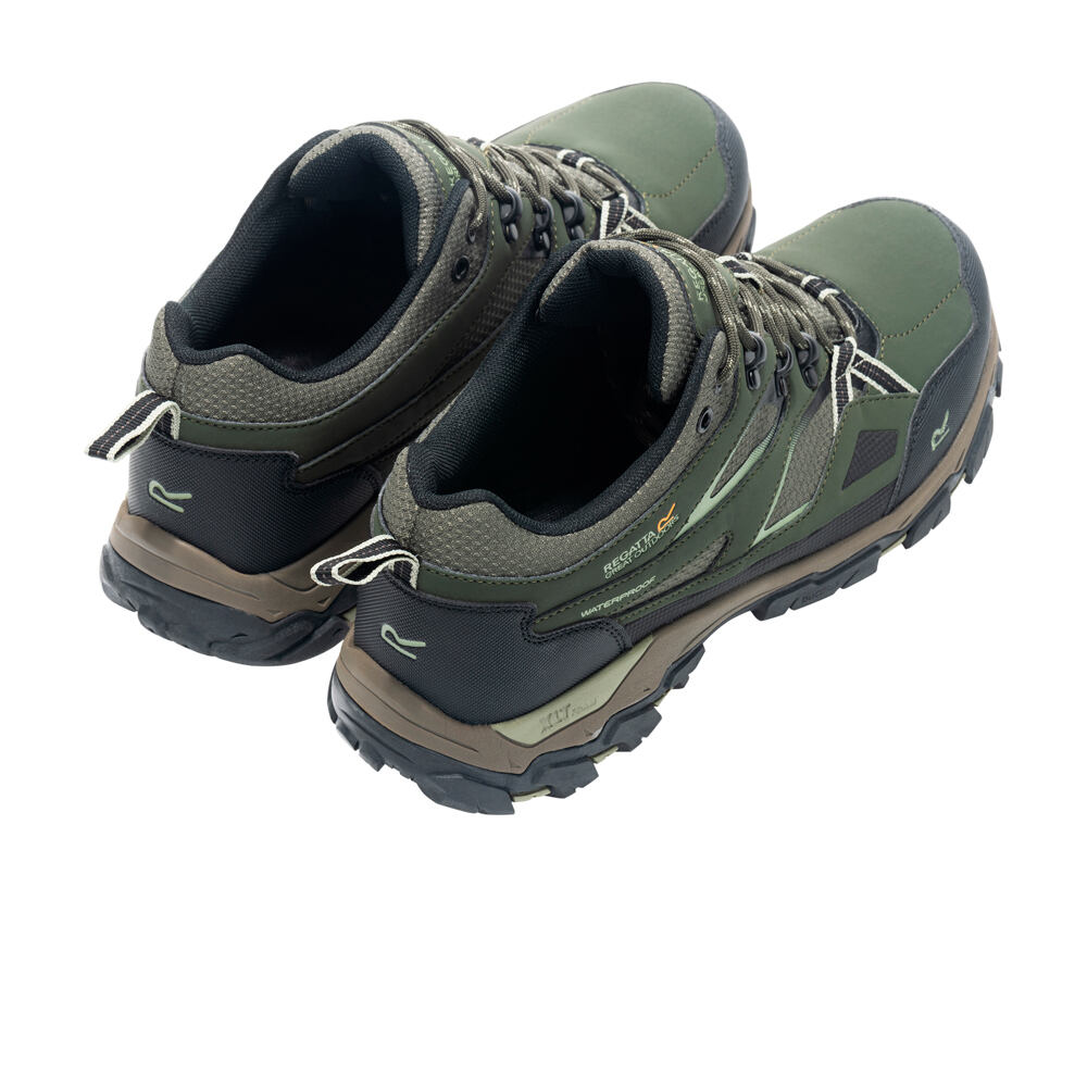 Regatta zapatilla trekking hombre Holcombe 3 Low vista trasera