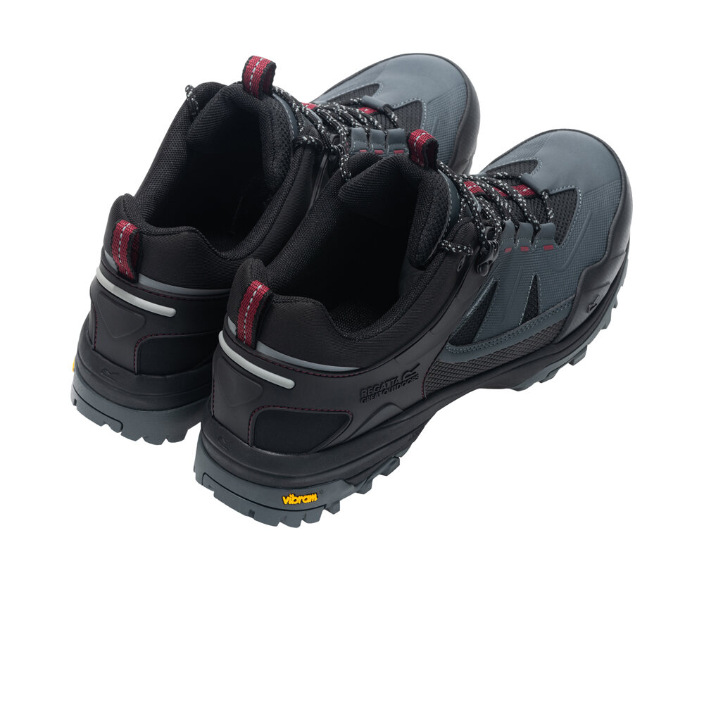 Regatta zapatilla trekking hombre Regen Low vista trasera