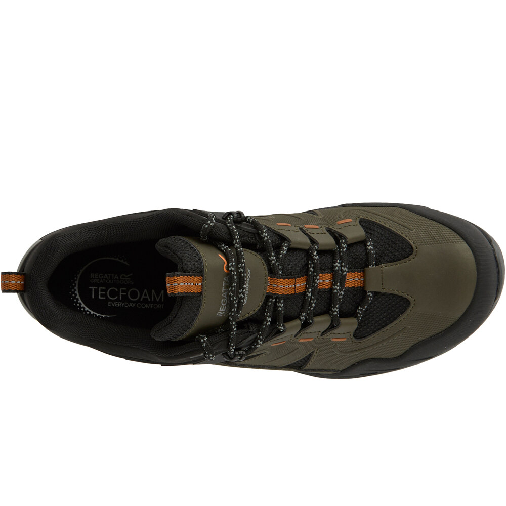 Regatta zapatilla trekking hombre RegenLow vista superior