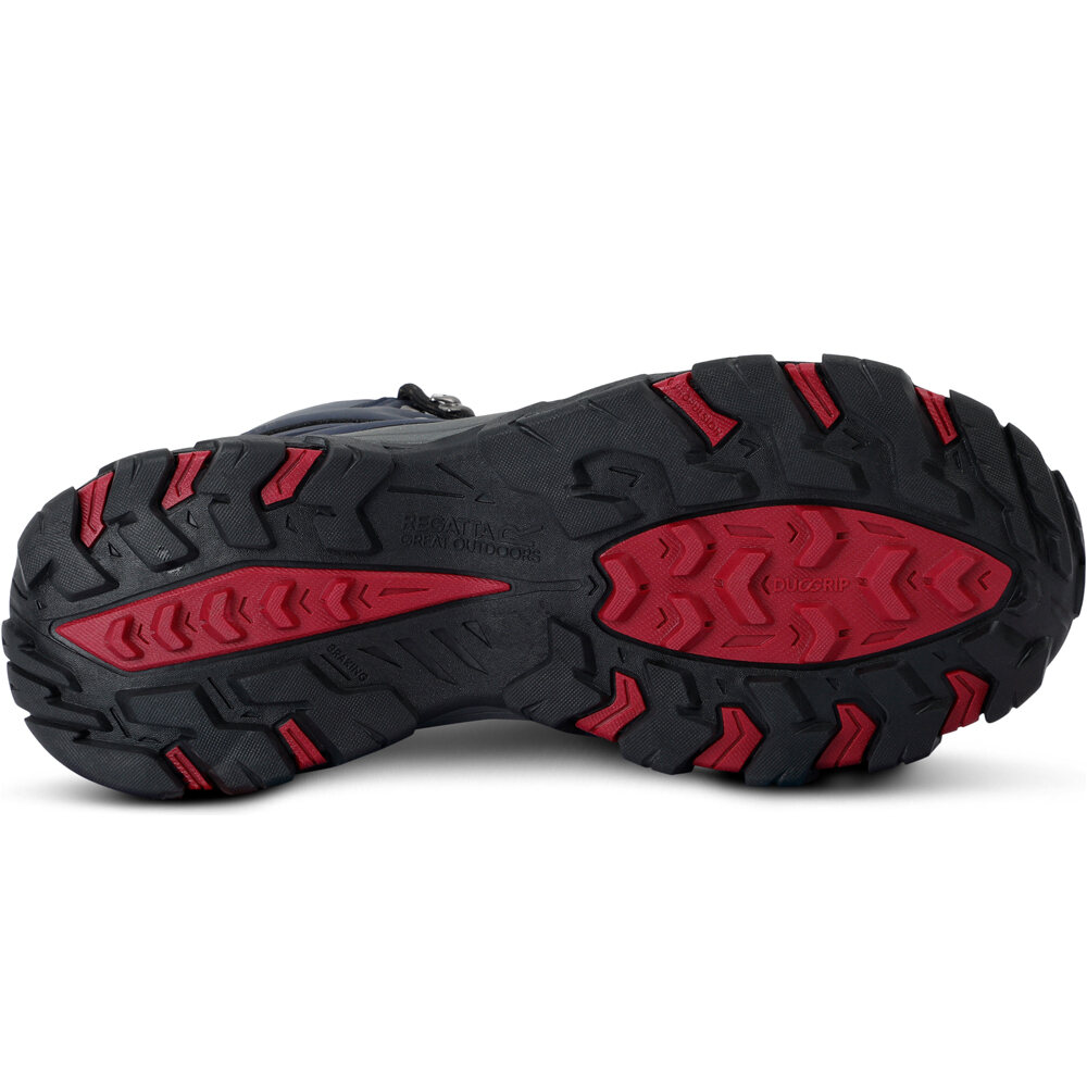 Regatta zapatilla trekking mujer Lady Holcombe Class vista superior