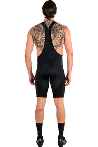 Rh+ culotte corto hombre Explorer Bibshort vista trasera