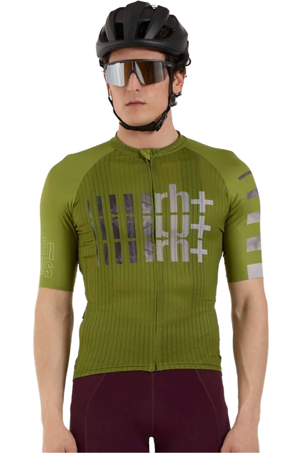 Rh+ maillot manga corta hombre Genius Pro Jersey vista frontal