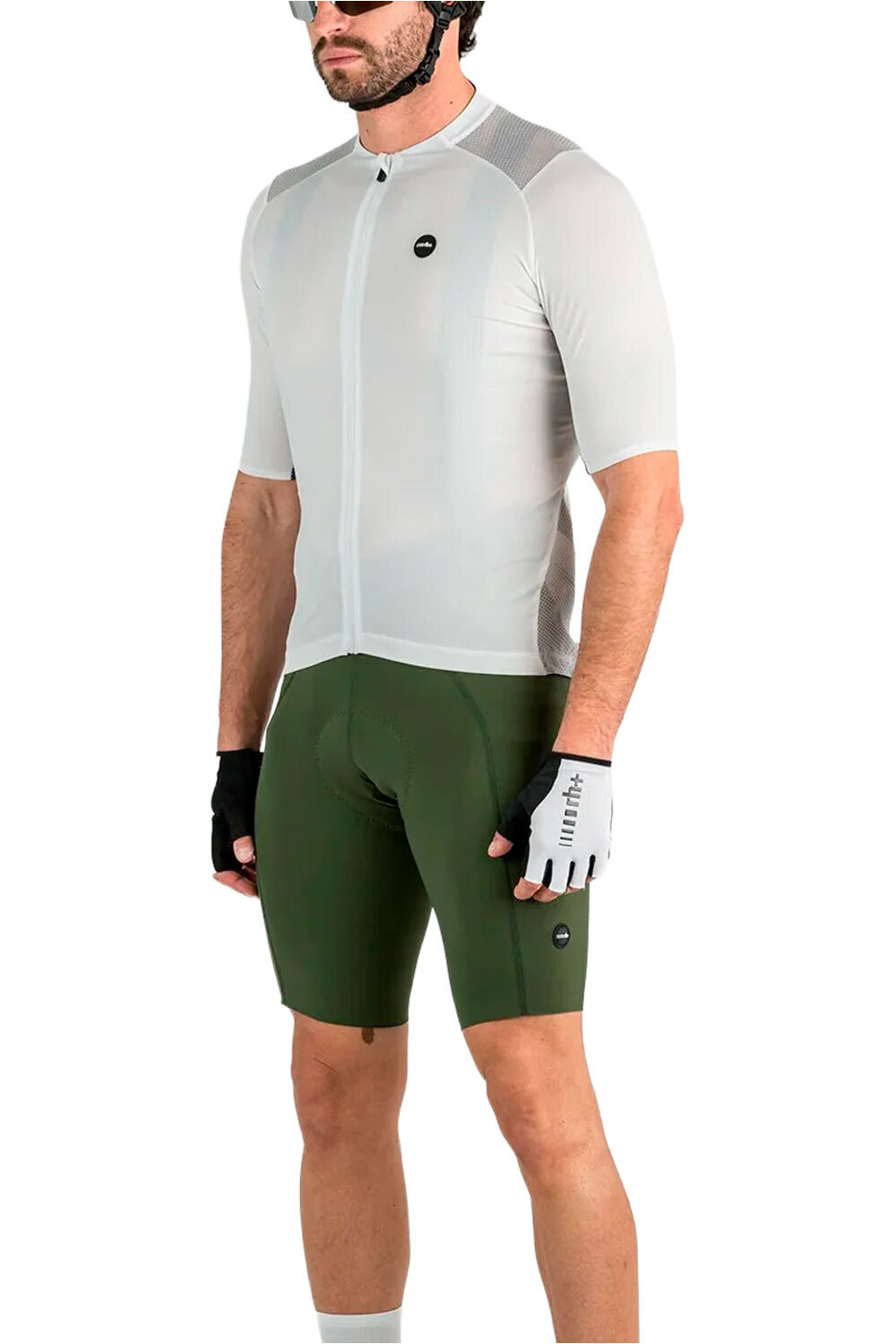 Rh+ maillot manga corta hombre Grinta Jersey vista detalle