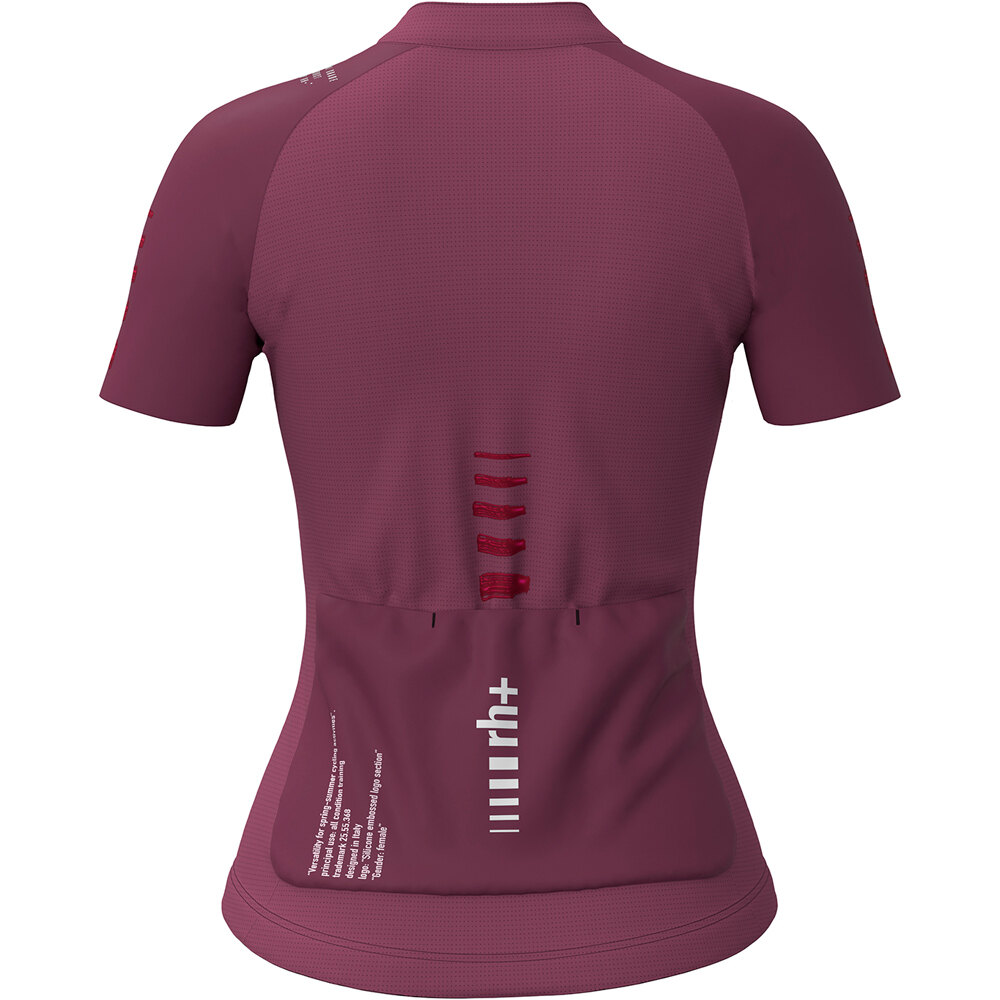 Rh+ maillot manga corta mujer Aries W Jersey vista trasera